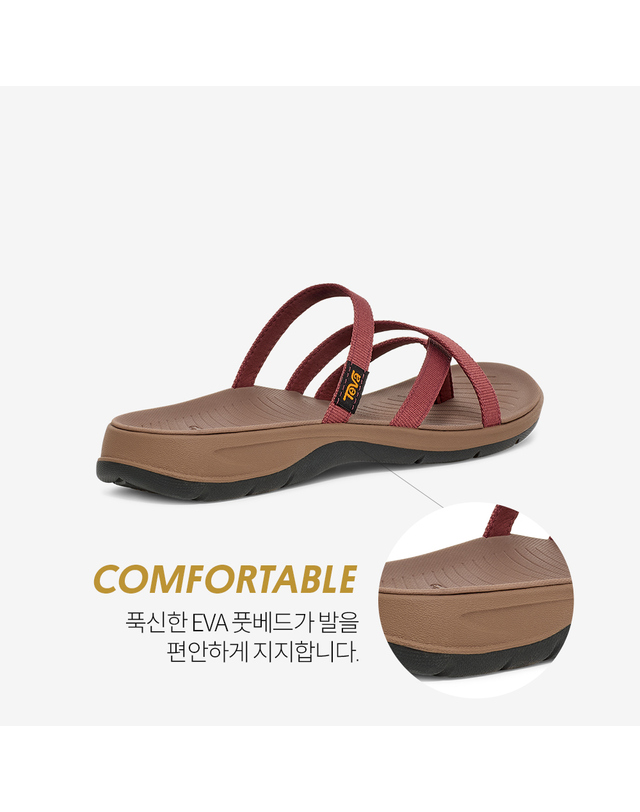 테바 [본사정품] 테바 여성 티라트레블러 플립 (MAH) STVF2519490-MAH 착용컷