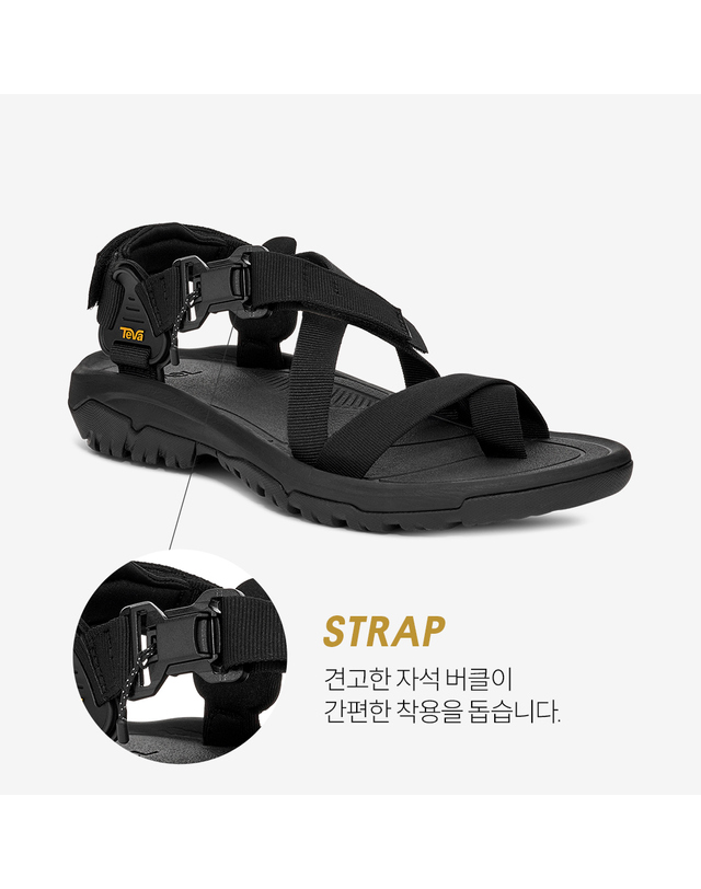 테바 [본사정품] 테바 여성 허리케인 테라 닥틸 (BLK) STVF2519431-BLK 착용컷