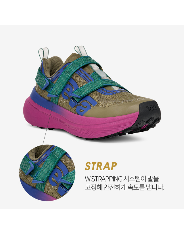 테바 [본사정품] 테바 여성 아벤트레일 슈 (BDV) STVF2510193-BDV 착용컷