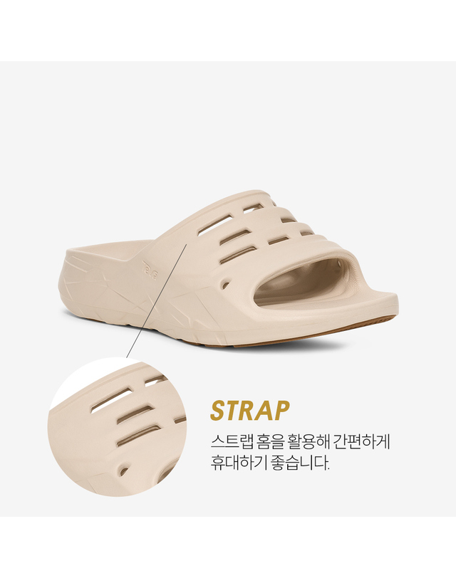 테바 [본사정품] 테바 여성 아프레트레일 슬라이드 (BIR) STVF2516790-BIR 착용컷