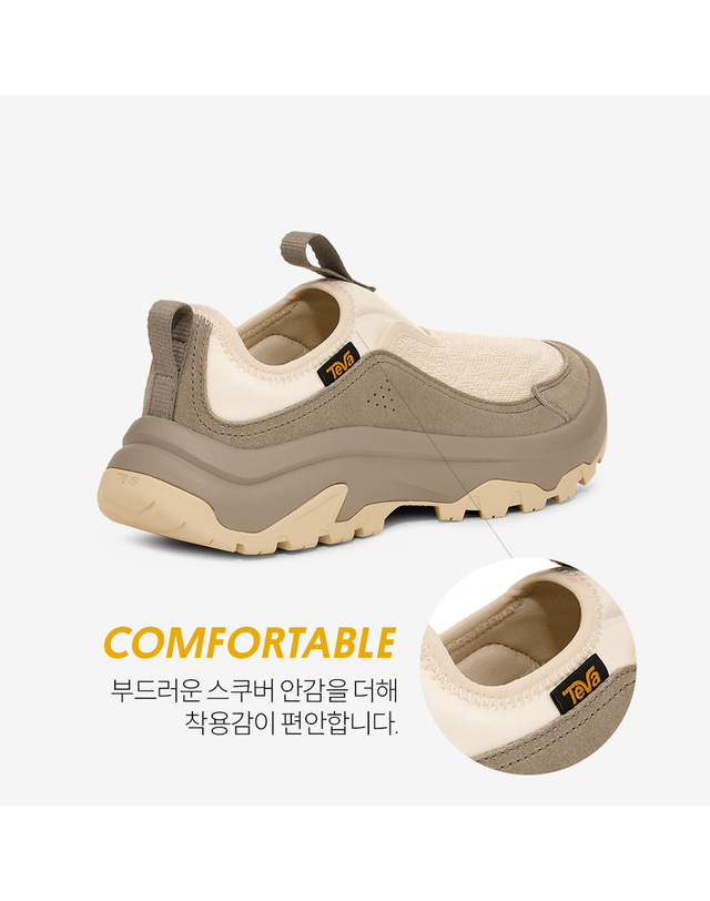 테바 [본사정품] 테바 여성 허리케인 데이브레이커 슬립온 (DRT) STVF2532954-DRT 착용컷