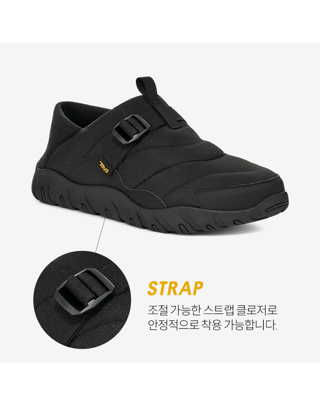 테바 [본사정품] 테바 남성 리엠버 캠프 (BLK) STVM2533974-BLK 착용컷