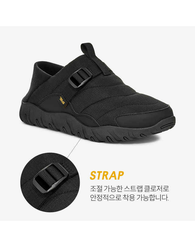 테바 [본사정품] 테바 여성 리엠버 캠프 (BLK) STVF2533975-BLK 착용컷