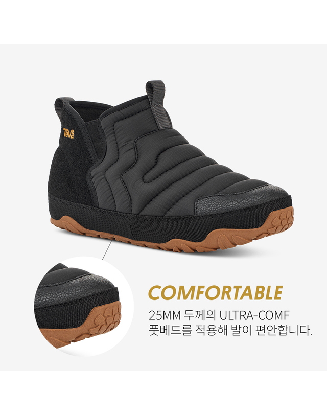 테바 [본사정품] 테바 여성 리엠버 터레인 미드 (BLK) STVF2430212-BLK 착용컷