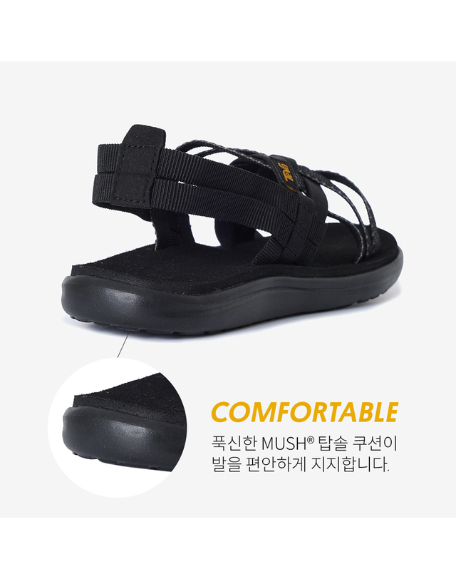 테바 [테바 본사공식] 여성 보야 스트래피 (HBK) STVF2619271-HBK 착용컷