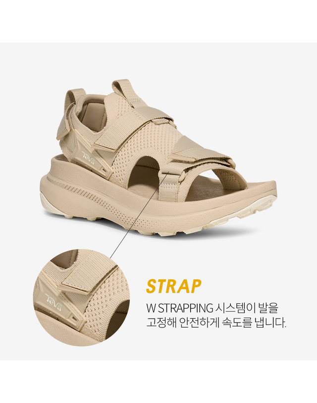 테바 [본사공식] 여성 아벤트레일 러닝샌들 (OYS) STVF2616131-OYS 착용컷