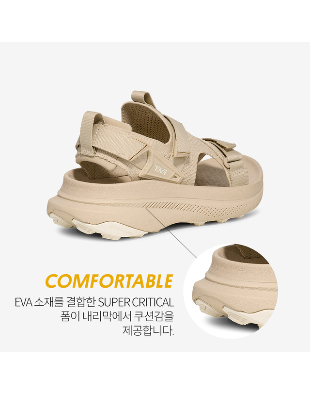 테바 [본사공식] 여성 아벤트레일 러닝샌들 (OYS) STVF2616131-OYS 착용컷