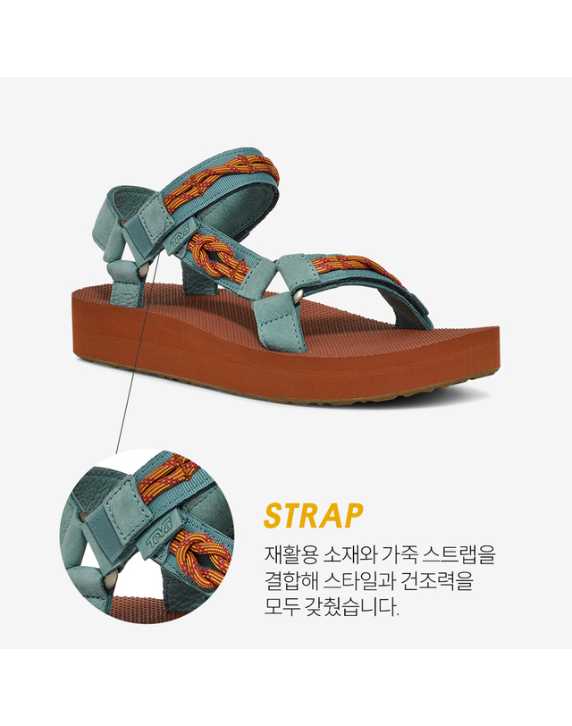 테바 [본사공식] 여성 미드폼 유니버설 노티드 (SKB) STVF2613910-SKB 착용컷