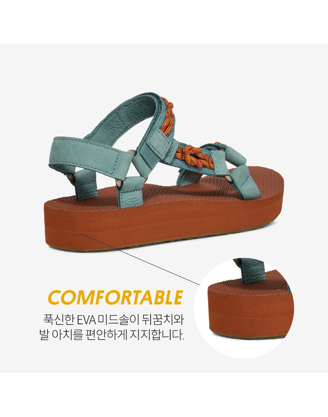 테바 [본사공식] 여성 미드폼 유니버설 노티드 (SKB) STVF2613910-SKB 착용컷