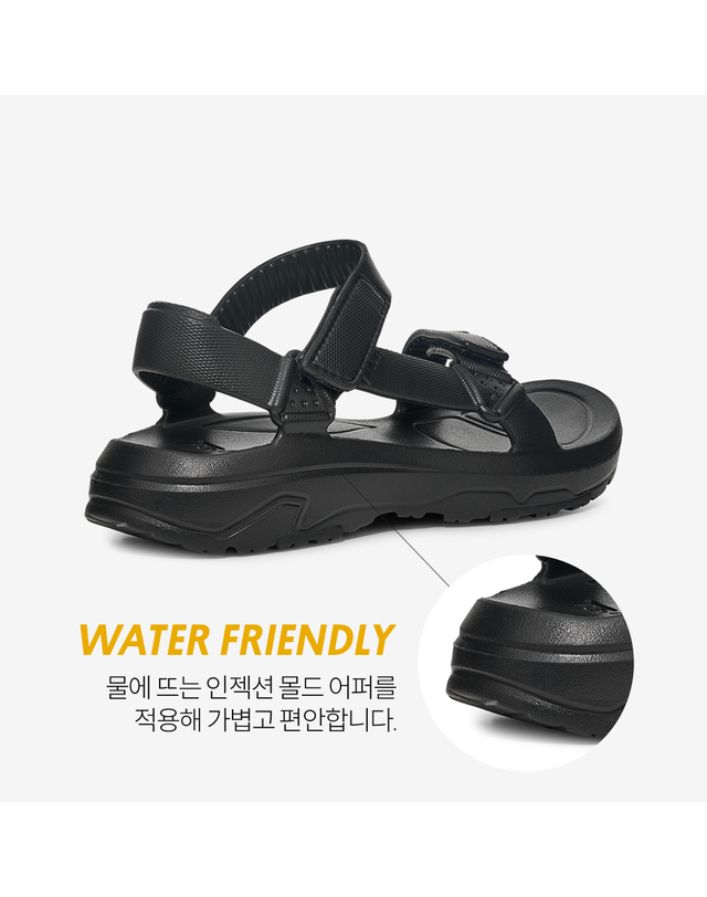 테바 [본사공식] 남성 아프레아쿠아 드리프트 (BLK) STVM2613717-BLK 착용컷