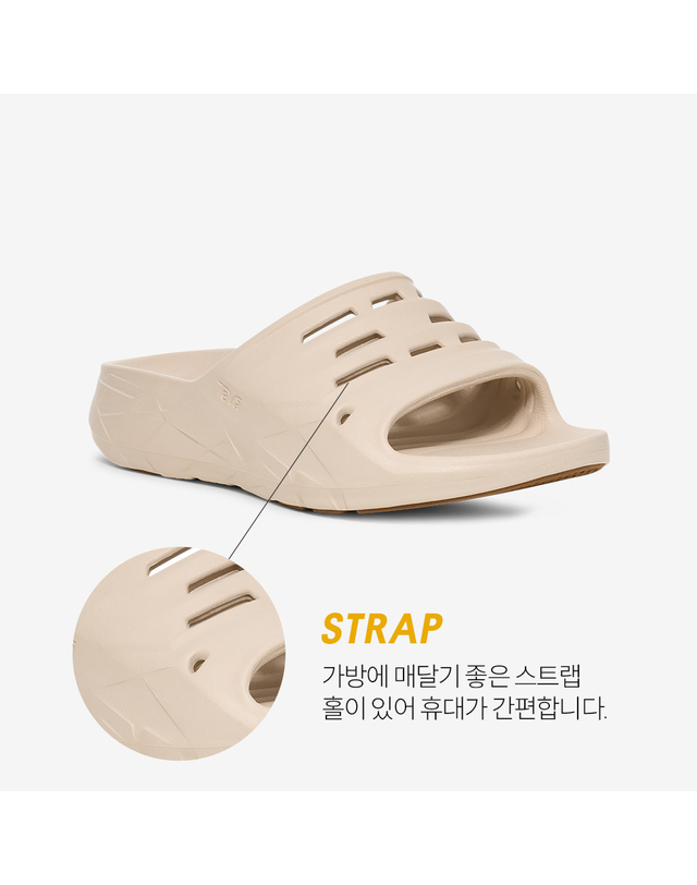 테바 [테바 본사공식] 여성 아프레트레일 슬라이드 (BIR) STVF2616790-BIR 착용컷