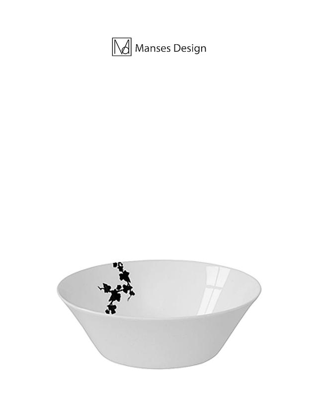 만세스 만세스 북유럽 시리얼볼 아이비 본차이나 면기 샐러드볼 600ml 착용컷