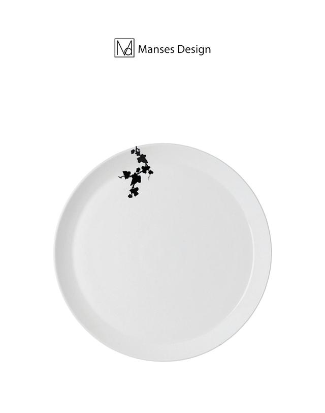 만세스 만세스 플레이팅 접시 아이비 브런치 디저트 파스타접시 21.5cm 착용컷