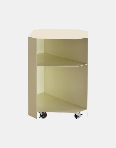 ［에이피알론드］OCTO trolley & side table / butter 옥토 트롤리 사이드 테이블 버터