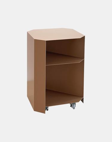 ［에이피알론드］ OCTO trolley & side table / camel 옥토 트롤리 사이드 테이블 카멜