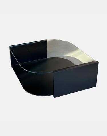 ［에이피알론드］KURO coffee table / semi glossy black 쿠로 커피테이블 반무광 블랙