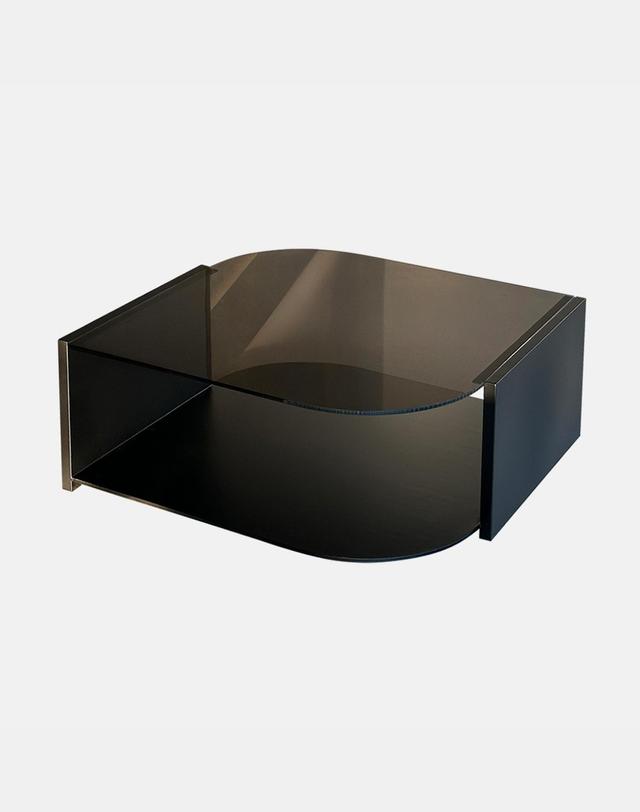 에이피알론드 ［에이피알론드］KURO coffee table / semi glossy black 쿠로 커피테이블 반무광 블랙 착용컷
