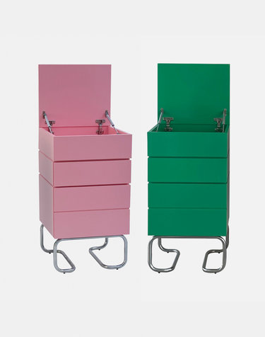 ［에이피알론드］VIVI chest & drawer 2color / 비비 3단 수납장 장식장