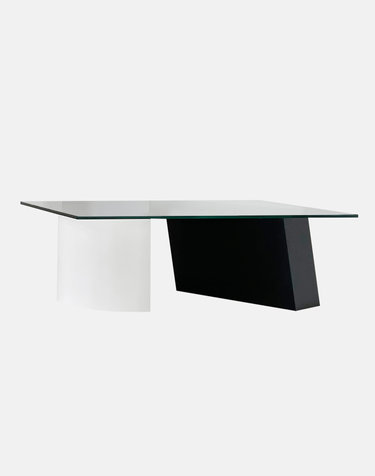 ［에이피알론드］CONCRET D side table / 콘크리트 D 사이드 유리 거실 소파 테이블