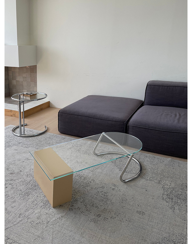 에이피알론드 ［에이피알론드］RONDIR sofa table / sand series 론디르 소파 테이블 샌드 착용컷