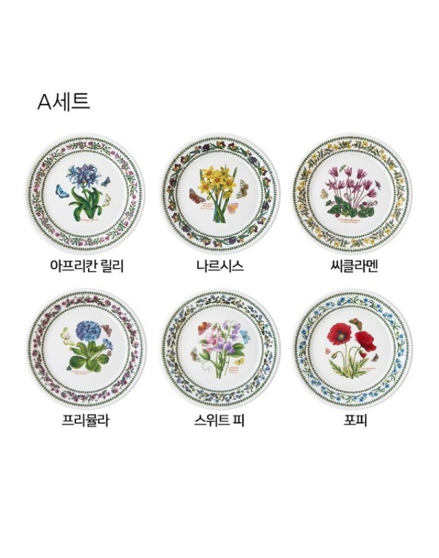 포트메리온 뉴베리에이션 소접시(D형) 18cm 1p 착용컷