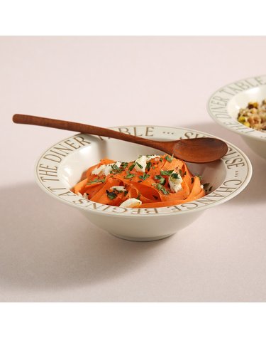 레터링 쿠프접시18cm 1p (2컬러)
