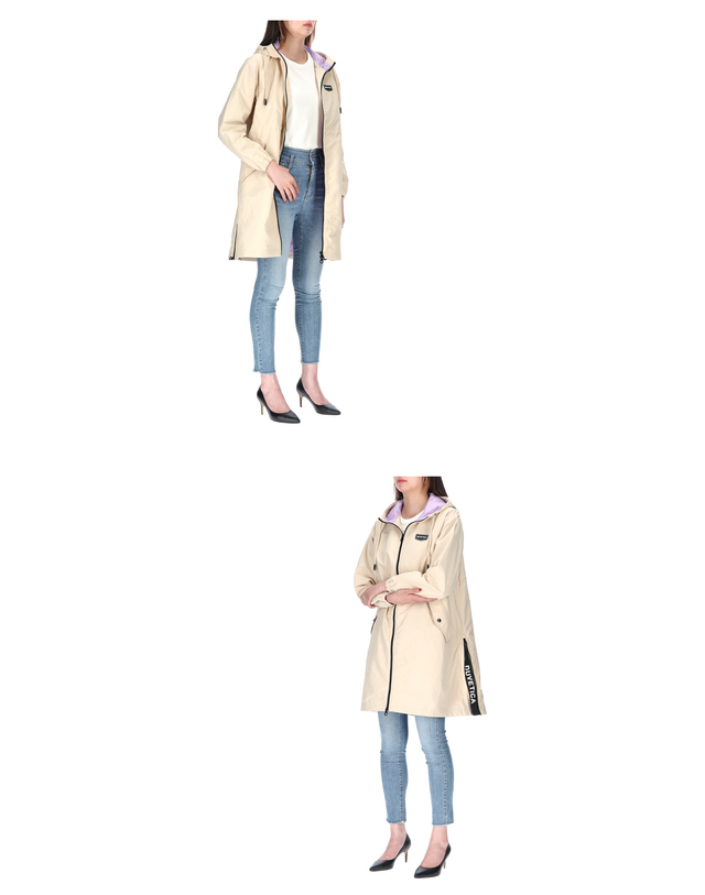 듀베티카 듀베티카 로고 패치 VDWJ90231K0001 BGS 바람막이 자켓 착용컷