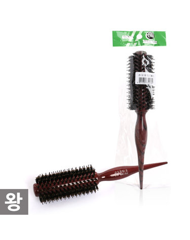 프린시아 순모 포킹 헤어 브러쉬 (왕) 1P