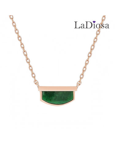 라디오사 18K 비취 목걸이 LK18CO-1198N