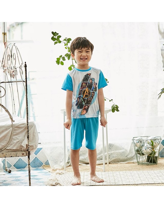 티엘키즈 어벤져스 액션상하 어벤져스(S)_H81EM49248 착용컷