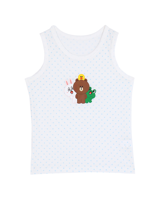 티엘키즈 [티엘키즈] 라인프렌즈 남아 치즈 런닝_FD13M25654 착용컷