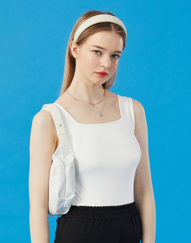 WOMEN 이너 나시 탱크탑  레이어드 티 [WHITE]