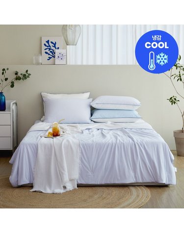 [갤러리아] 쿨에어 냉감 차렵이불세트 Q