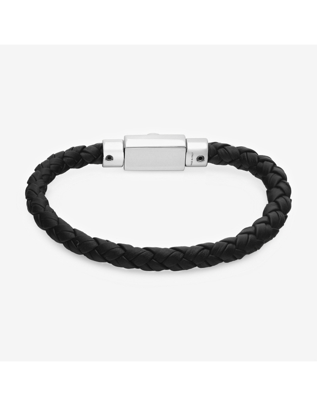 페라가모 [페라가모] 남성 Braid 브레이드 스몰 팔찌(77 3540 0703871) 착용컷