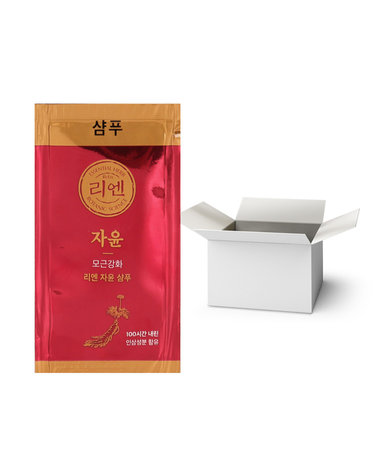 (100개)엘지 리엔 자윤 샴푸 8ml(파우치)