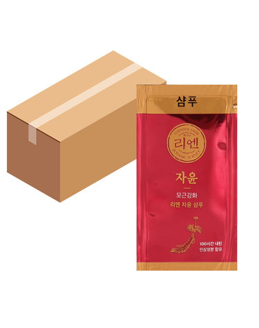 (무배)엘지 리엔 자윤 샴푸 파우치 8ml 1000개입 1박스