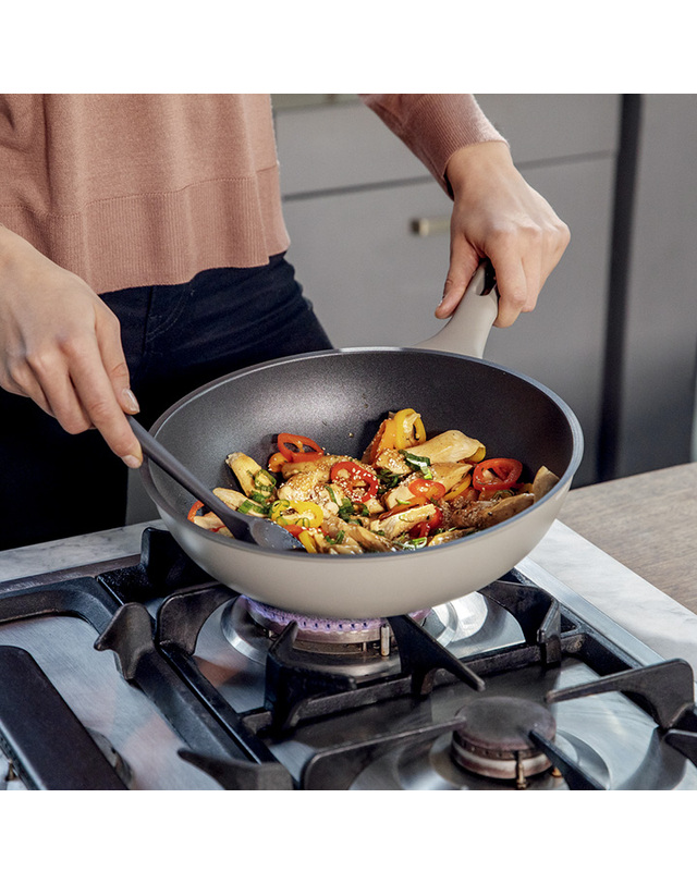 삼보넷 [삼보넷] 실버포스 은이온 항균 WOK 28cm 착용컷