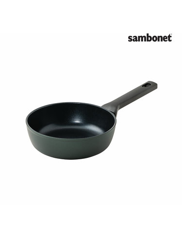 [삼보넷] 더블인덕션 타이탄 프로 그린 깊은 세라믹 프라이팬 20cm
