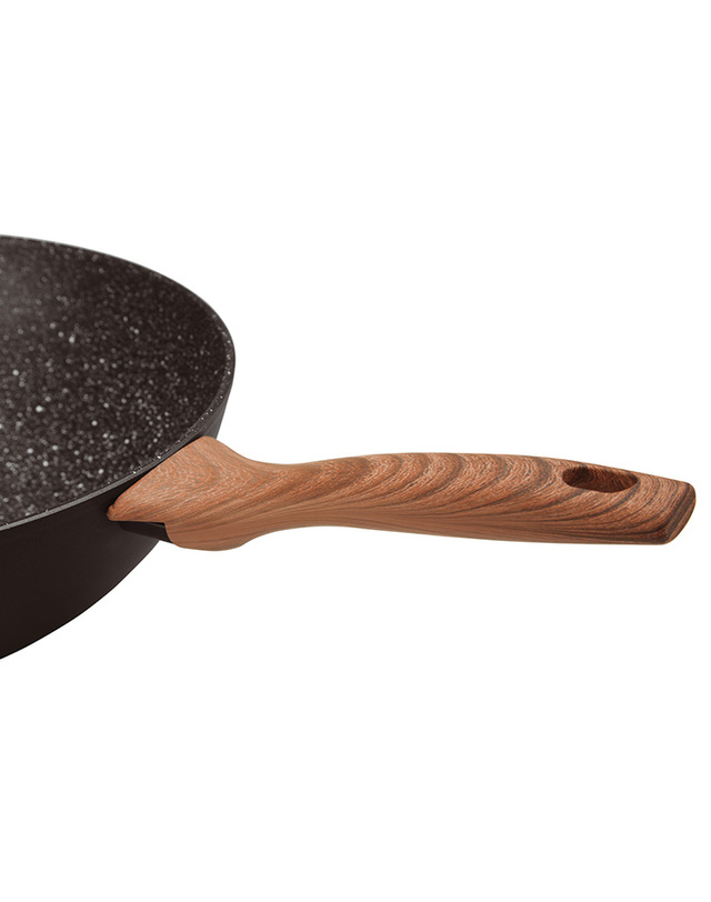 삼보넷 [삼보넷] 락앤로즈 WOK 28cm (블랙) 착용컷