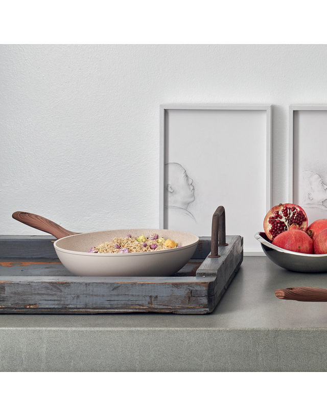 삼보넷 [삼보넷] 락앤로즈 WOK 28cm (소프트 로즈) 착용컷