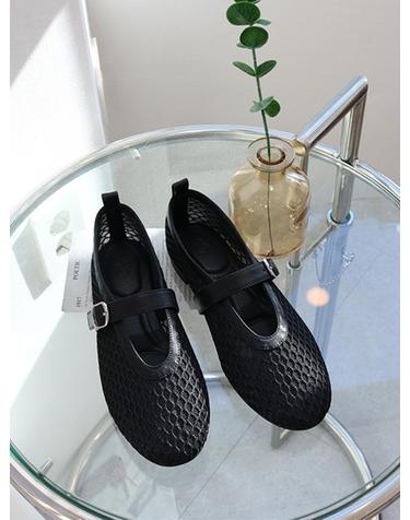 머랭고 썸머 메쉬 메리제인슈즈 1cm M25M07