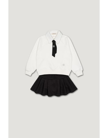 3ways Sweatshirt set up(SK)/Two tone