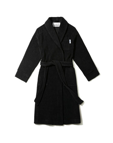 UNISEX COMFY ROBE_BLACK