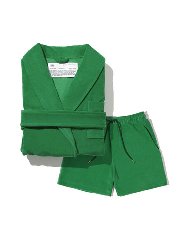 UNISEX COMFY ROBE SETS_GREEN