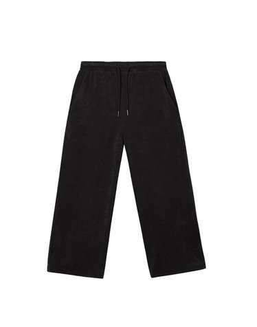 COMFY TERRY LONG PANTS_CHARCOAL