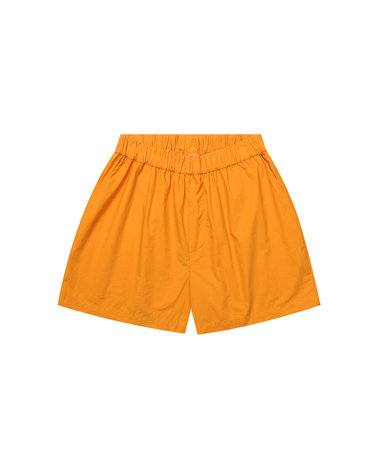 POPLIN PAJAMAS PANTS_BRIGHT ORANGE