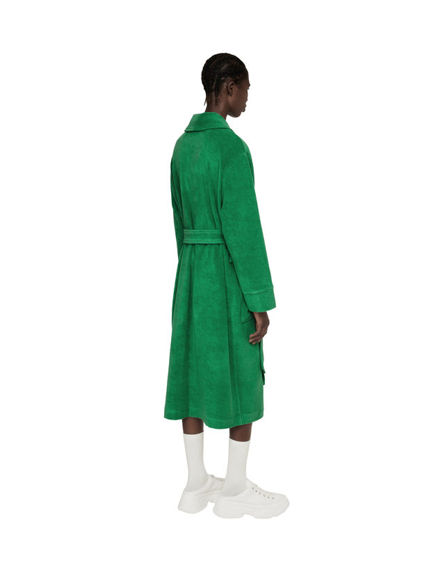 씨피티에스 UNISEX COMFY ROBE SETS_GREEN 착용컷