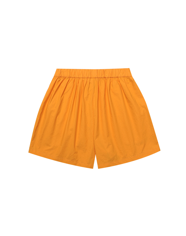 씨피티에스 POPLIN PAJAMAS PANTS_BRIGHT ORANGE 착용컷