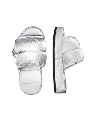 LIGHT CUSHIONED OFFICE & ROOM SHOES_SILVER