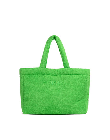 TOWELING SQUARE BAG_GREEN